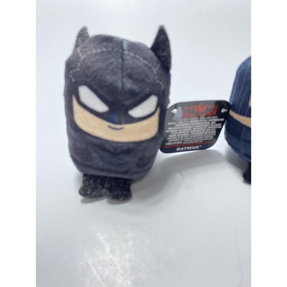 DC Comics "The Batman" Mini Plush Set of 2: Batman & Selina Kyle(Catwoman), NWT, - Picture 5 of 7
